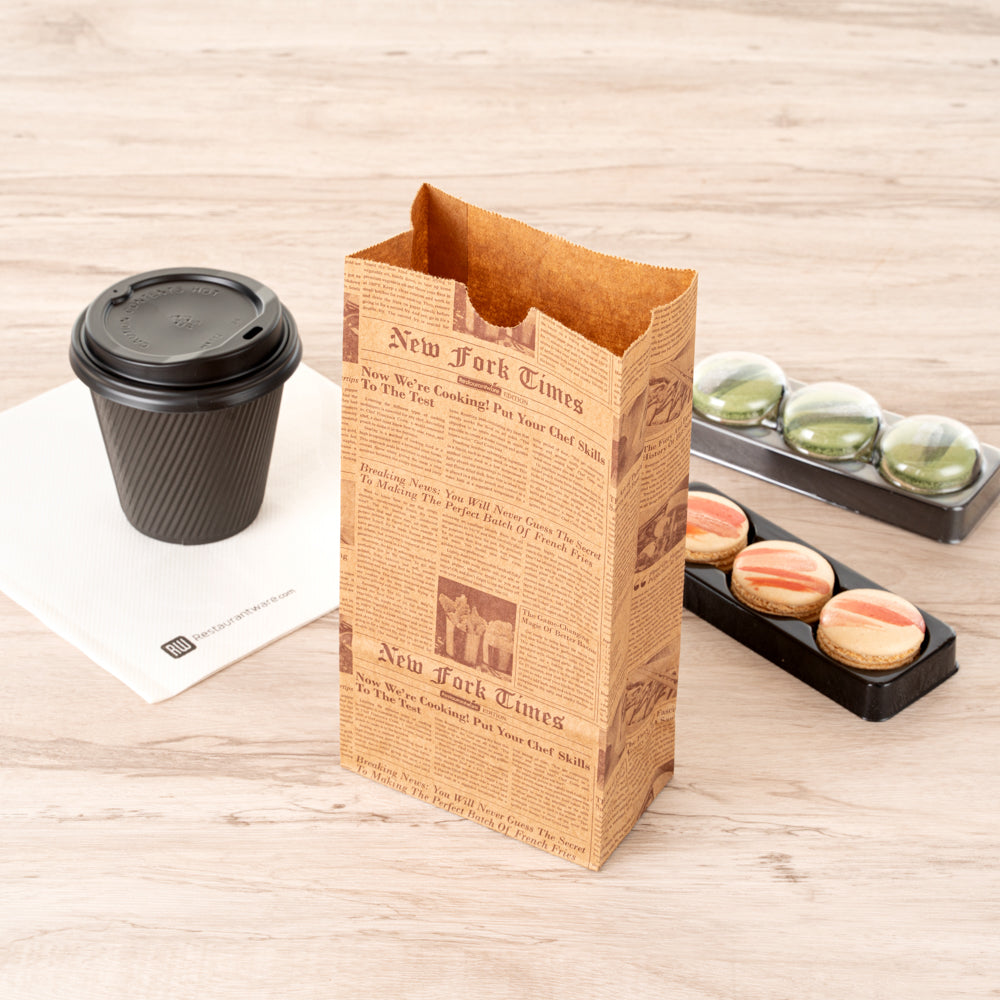 Premium Kraft Paper Bags 2 lb Capacity - 4.25