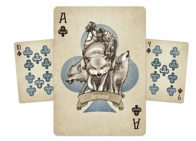 Mythic Kingdoms Premium Playing Cards Set - Fantasy-Themed Deck for Poker, Magic Tricks & Collectors | Perfect for Game Nights & Gifts