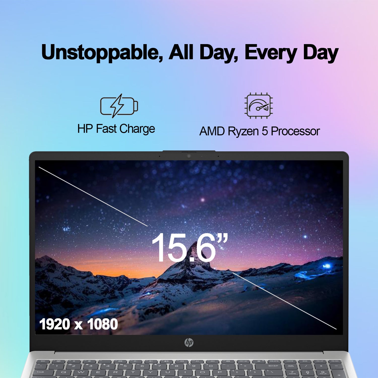HP Essential 15z fc000 Laptop - 15.6