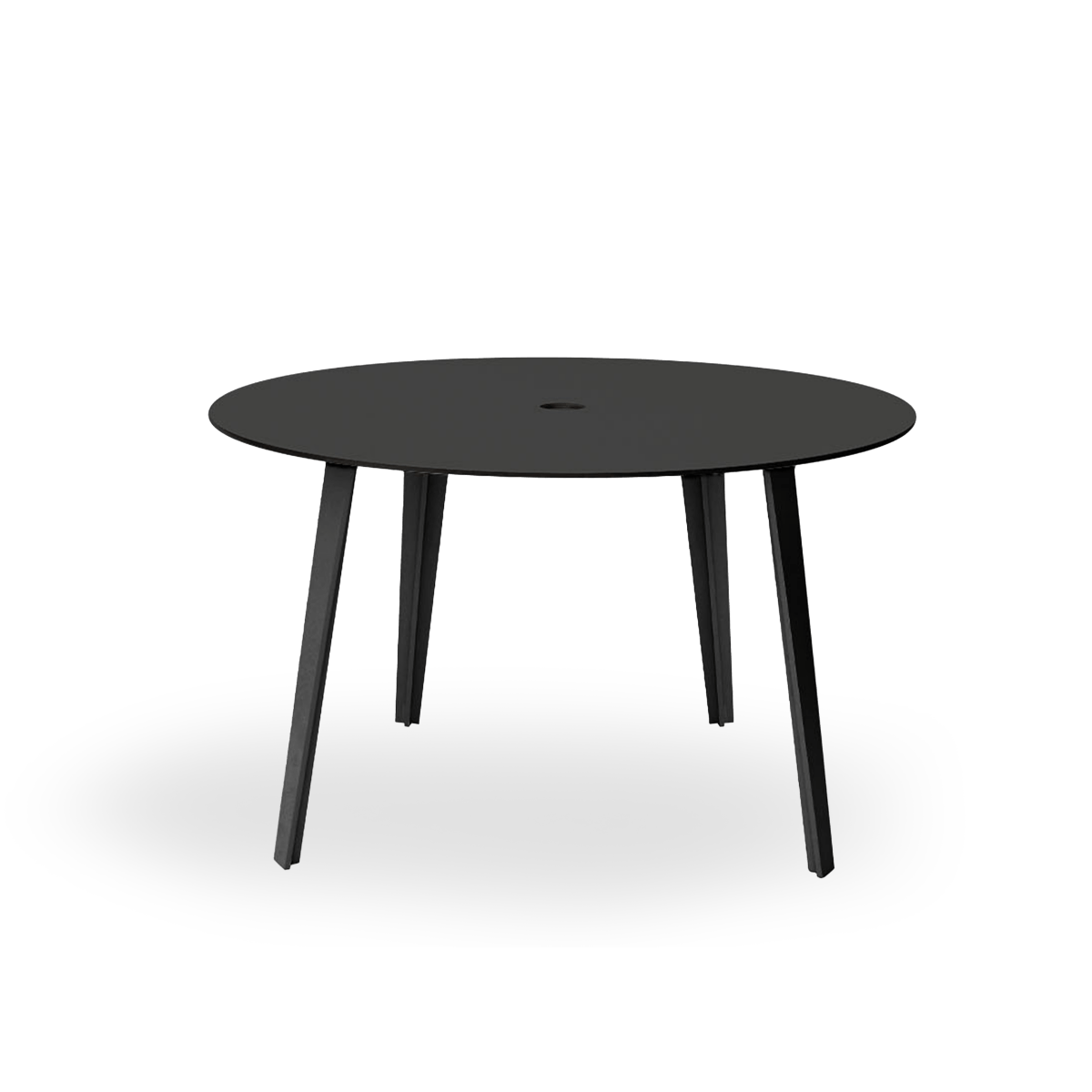 Clovelly 47-inch Round Dining Table - Modern Wood Kitchen Table for Small Spaces | Perfect for Breakfast Nook, Apartment Dining & Cozy Family Meals