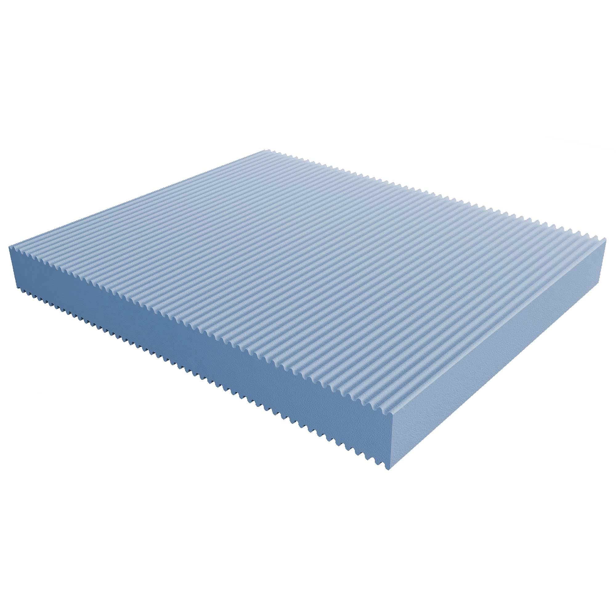 Baldiflex Emporio - Orthopedic Marriage Mattress, Automatic Uncoverable Waterfoam, Flexible Mattress with Memory Foam Pillow Gift, 160x190x20cm - Perfect for Back Pain Relief & Couples Comfort
