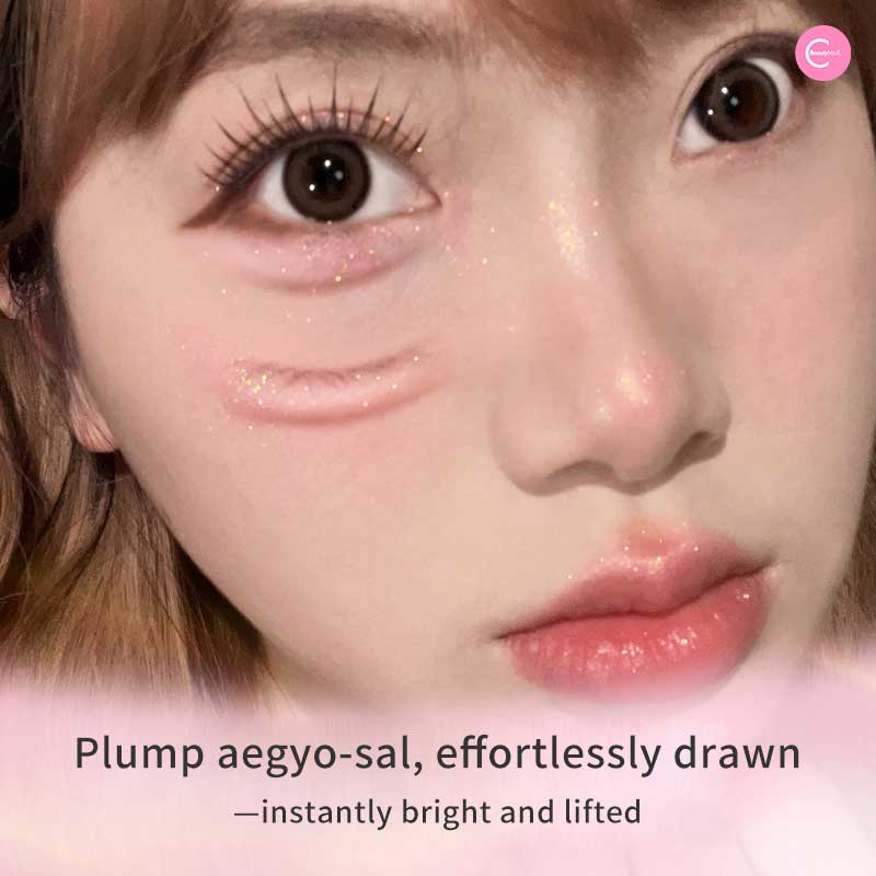 GELLA’S Dreamy Aegyo Sal Palette - Korean Under Eye Blush & Highlighter for Natural Makeup Look | Perfect for Daily Wear, Party & K-Beauty Enthusiasts