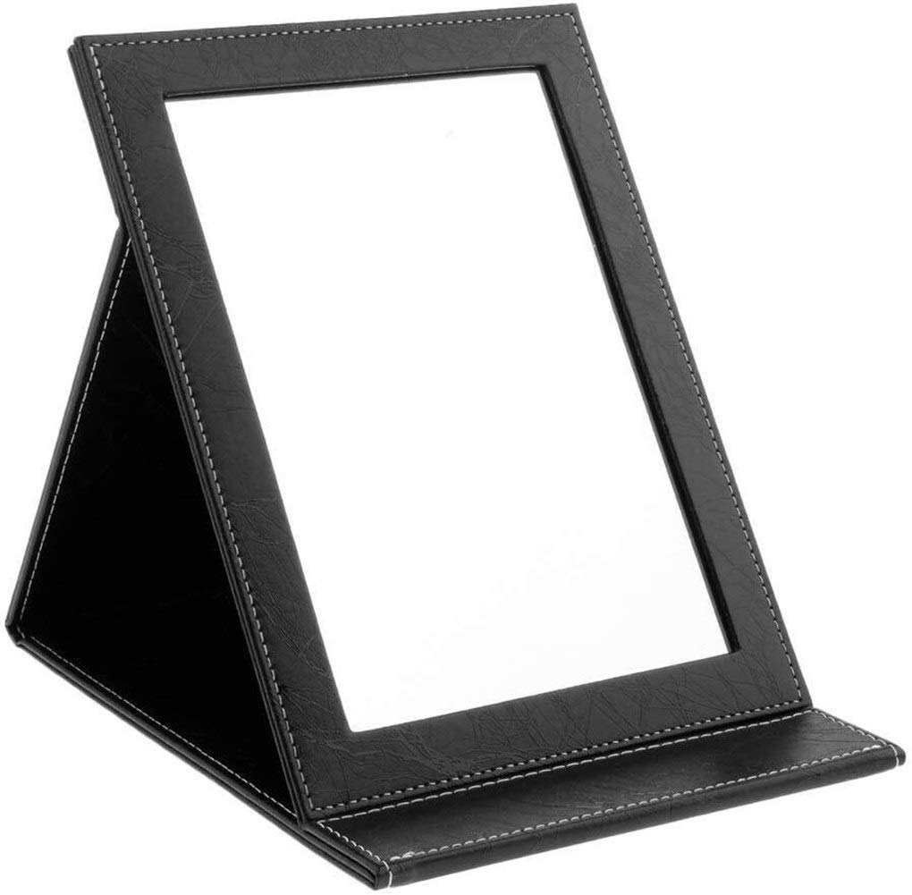 HD Beauty Makeup Mirror with Stand - Portable Travel Cosmetic Mirror for Home & Vanity (Pink/Black) | Perfect for Makeup Application, Skincare Routine & Travel Essentials