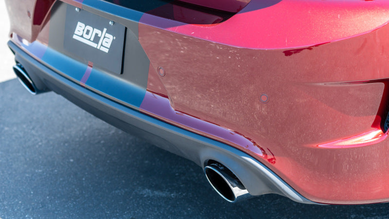Borla ATAK Cat-Back Exhaust System with Polished Tips for Dodge Charger 3.6L V6 (2019-2023) - High-Performance Exhaust Upgrade for Enhanced Sound & Power | Perfect for Street Racing & Car Enthusiasts