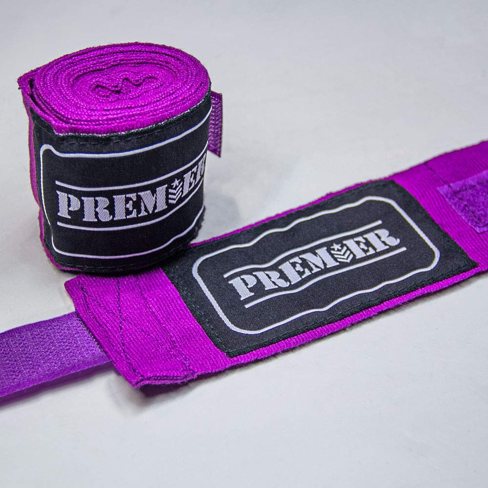 Revgear Premier Boxing Hand Wraps - Professional Quality Hand Wraps for Boxing, MMA & Training - Perfect for Sparring, Bag Work & Fitness Workouts
