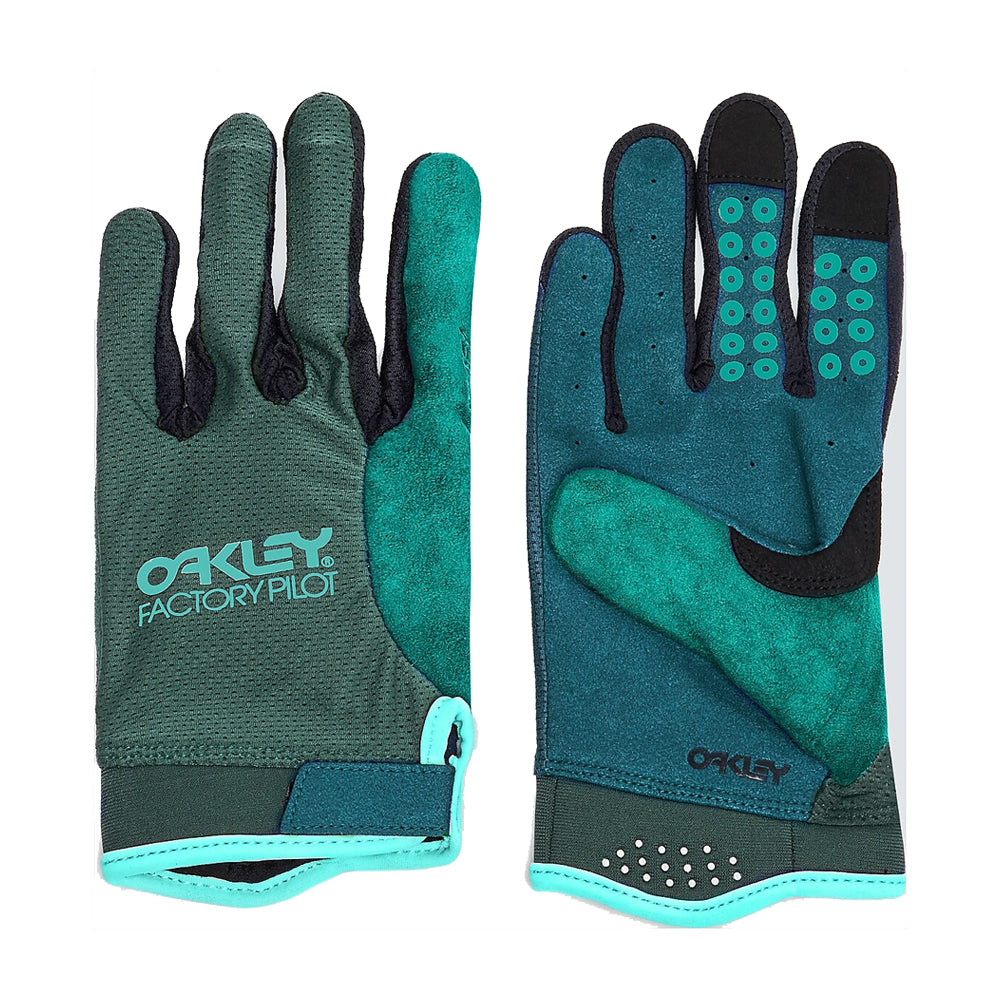 Oakley All Mountain MTB Gloves - Durable Cycling Gloves for Men & Women - Breathable & Grip-Enhanced for Mountain Biking, Trail Riding & Outdoor Adventures
