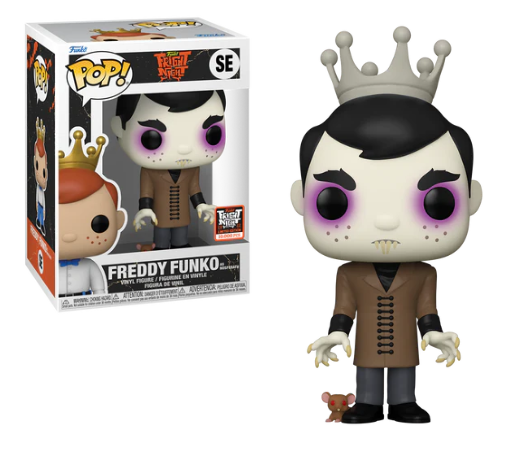 Fright Night Freddy as Nosferatu NYCC 2022 Exclusive Pop! Vinyl Figure - Horror Movie Collectible for Halloween Decor & Funko Pop Display