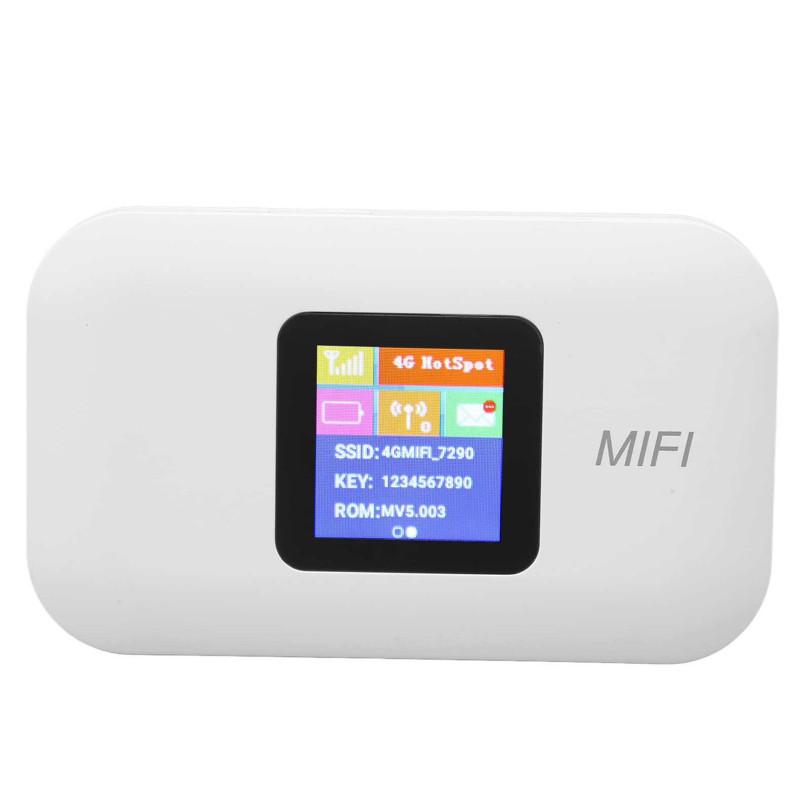 Portable WiFi Hotspot Router with SIM Card Slot - 3000mAh Battery, Supports 10 Devices | Perfect for Travel, Remote Work & Outdoor Internet Access