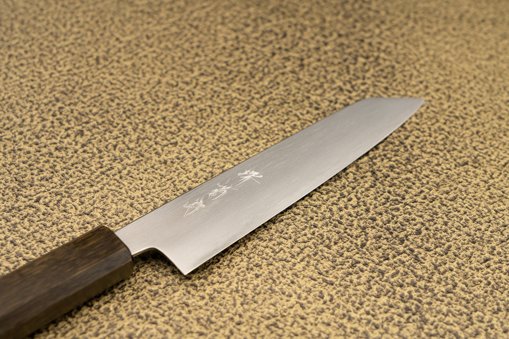 Premium Sakai Kikumori Asagiri Kiritsuke Petty Knife 150mm - Japanese Stainless Steel Kitchen Knife for Slicing, Peeling & Precision Cutting - Perfect for Chefs, Home Cooks & Culinary Enthusiasts