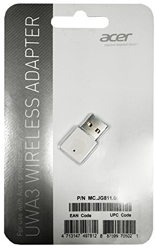 Acer UWA3 USB WiFi Adapter - High Speed Wireless Network Dongle for Laptop & PC - Plug and Play, Easy Setup - Ideal for Home, Office & Gaming Use