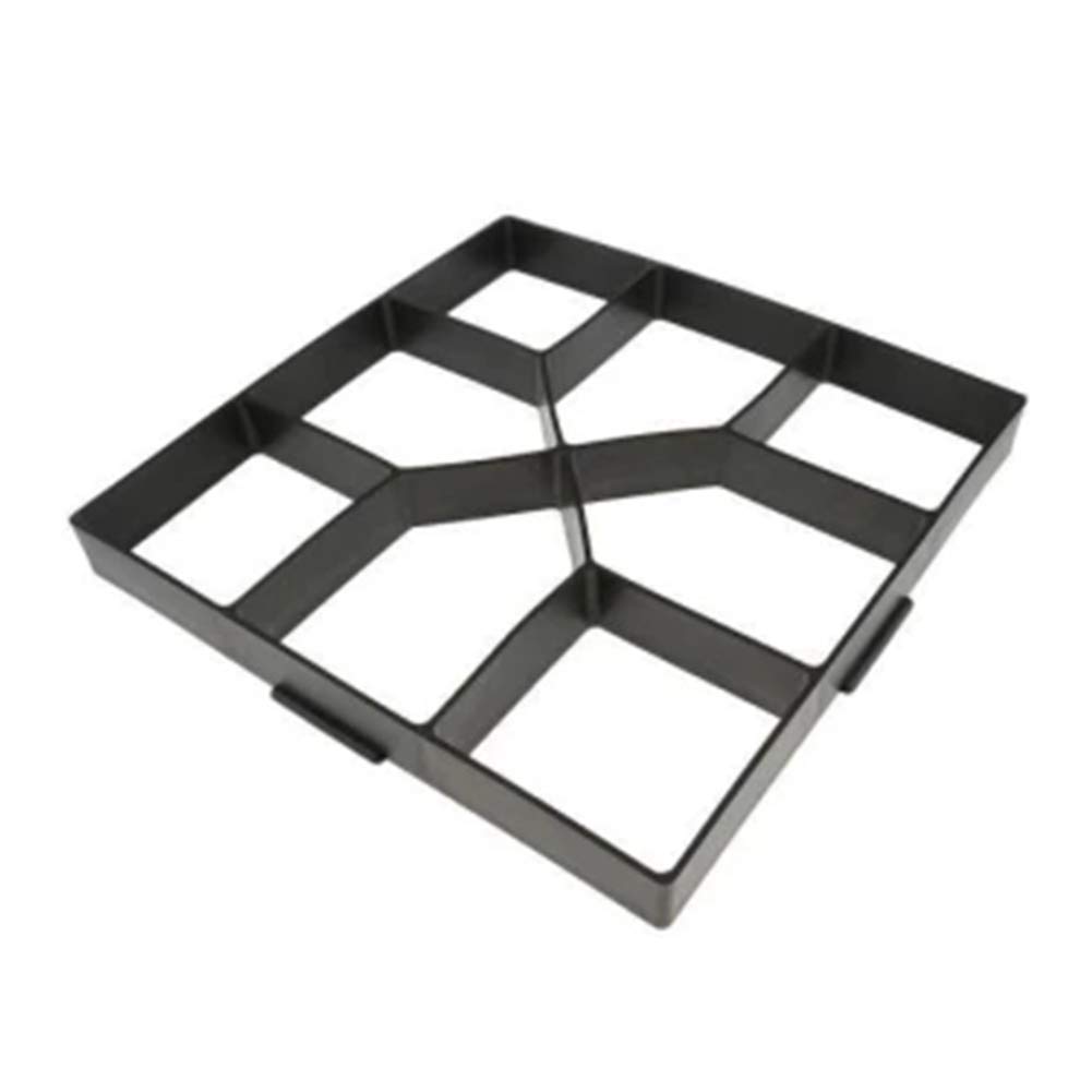 DIY Concrete Path Maker Molds - 2 Pack Style H for Garden, Lawn & Walkway Paving | Create Beautiful Patio, Driveway & Landscape Pathways