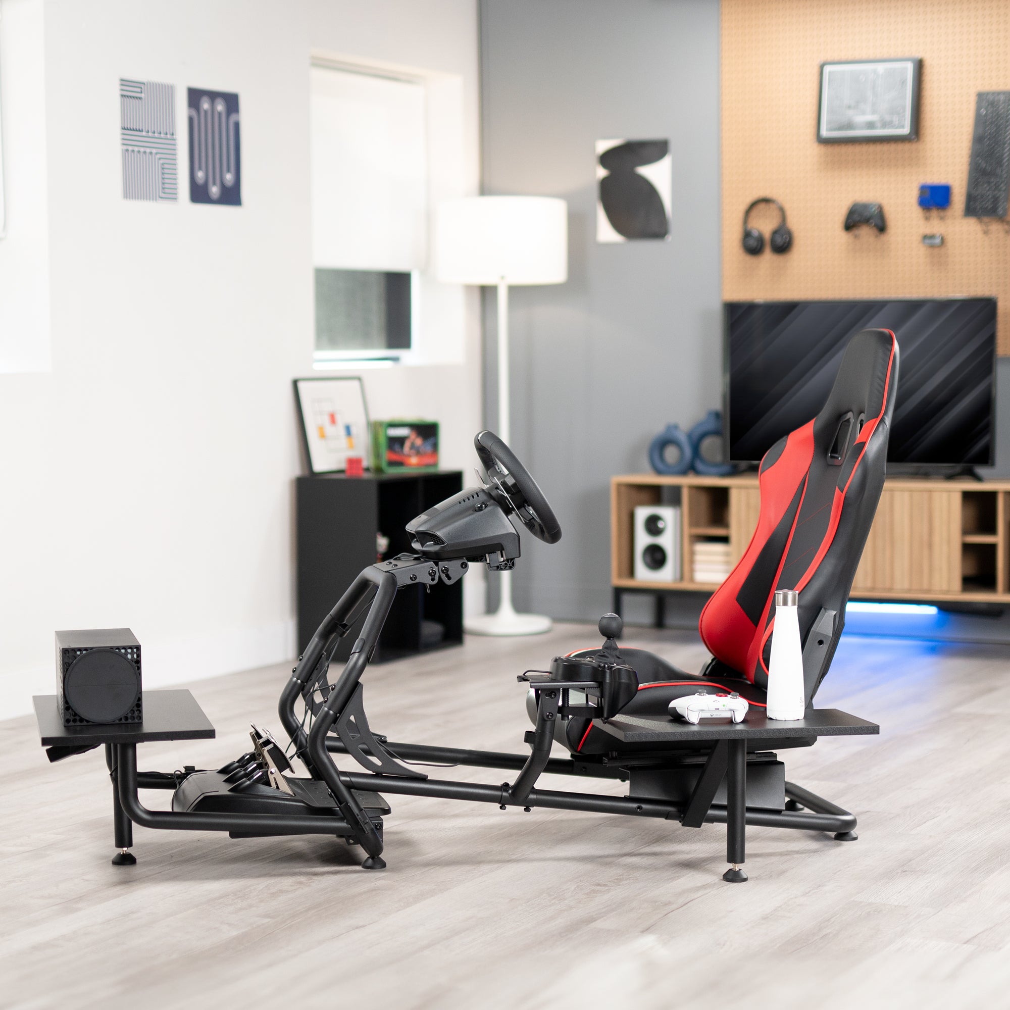 STAND RACE1B Shelf Kit - Heavy Duty Storage Organizer for Garage, Workshop & Office - Easy Assembly & Durable Design