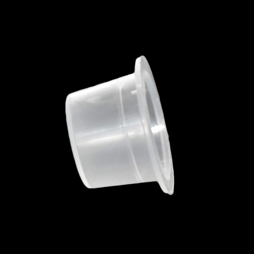 300pcs Disposable Tattoo Ink Cup Holder Caps - Medium Size (13#) for Professional Tattoo Artists | Perfect for Tattoo Ink Mixing, Pigment Storage & Hygienic Tattooing Practices