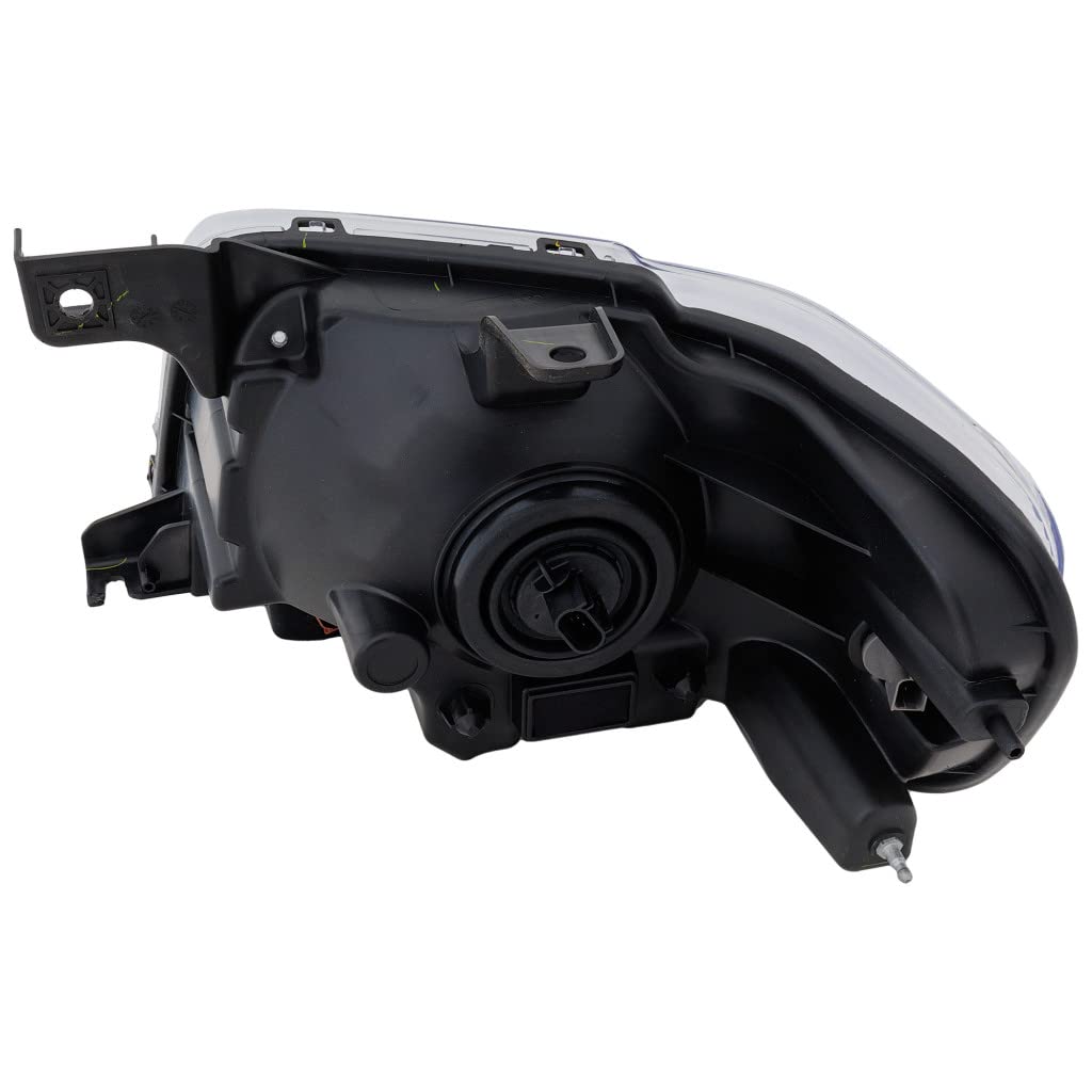 2006-2010 Ford Explorer Passenger Side Headlight Assembly - Chrome Housing Replacement for FO2503220 & 6L2Z-13008-AA | Perfect for Night Driving & Off-Road Adventures