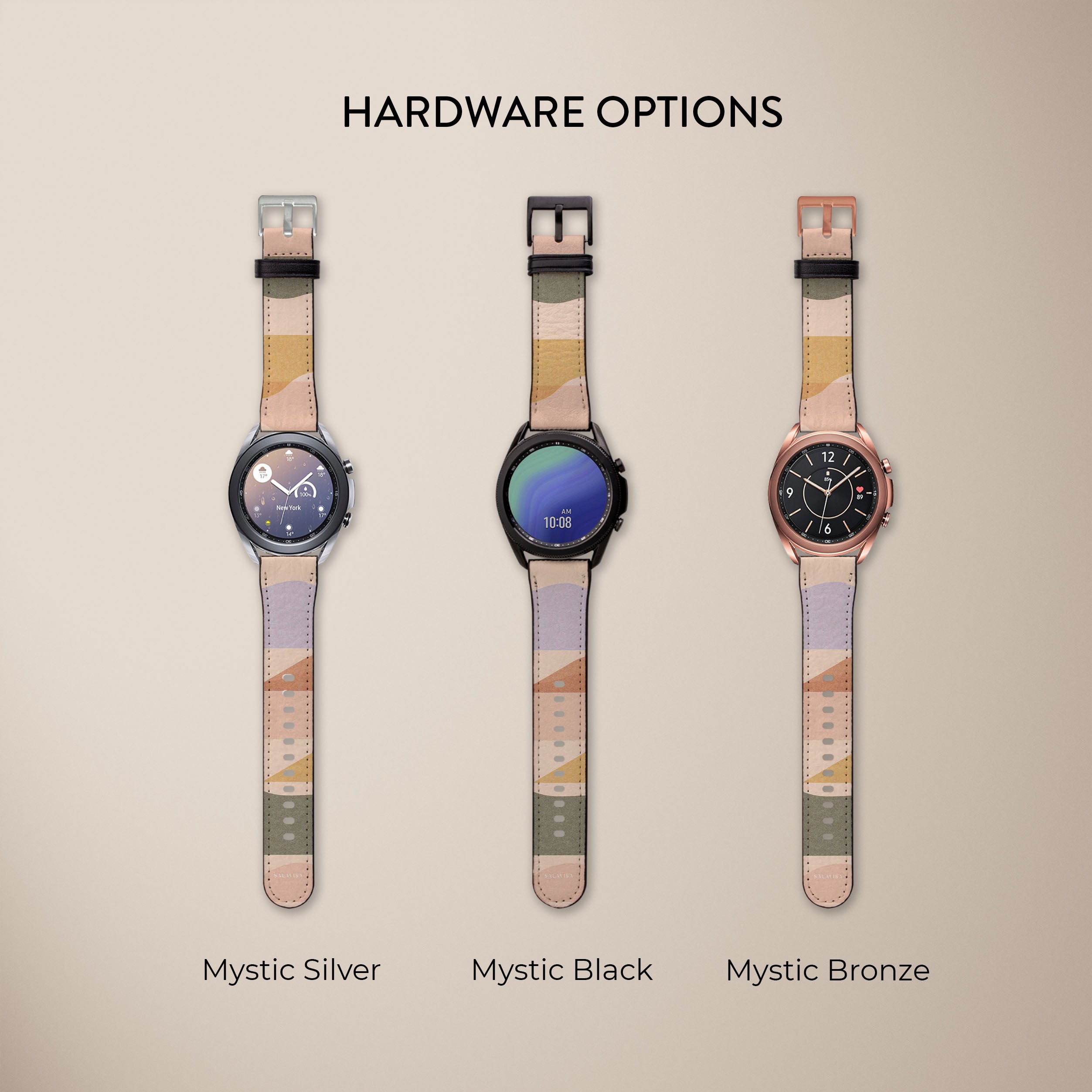 Cloudy Layers Galaxy Watch Band - Stylish & Durable Replacement Strap for Samsung Galaxy Watch - Perfect for Fitness, Workouts & Everyday Wear