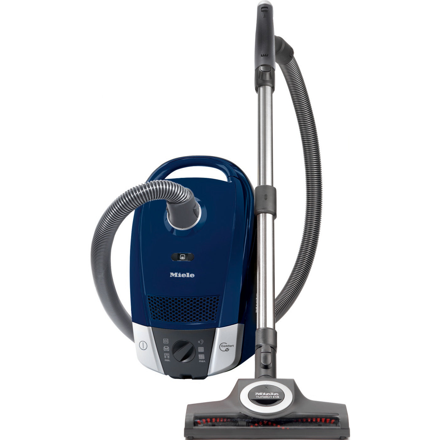 Miele Compact C2 TotalCare Canister Vacuum Cleaner - Powerful Suction, HEPA Filtration, Lightweight Design for Hardwood Floors & Carpets - Perfect for Home, Office & Pet Hair Cleaning