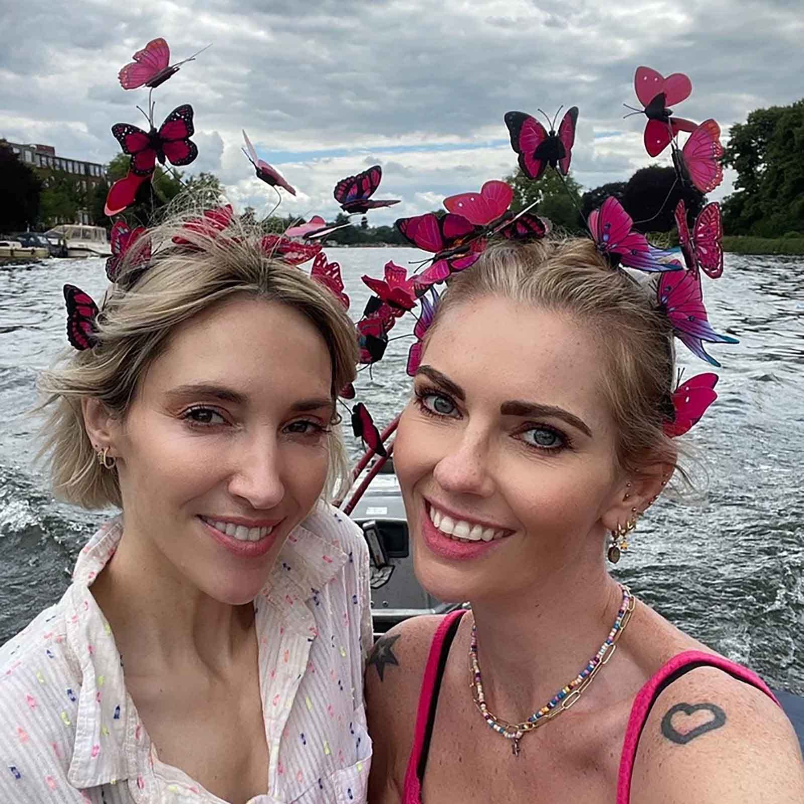 Boho Butterfly Headbands for Women - Elastic Hair Bands for Festival, Halloween Costume & Bohemian Hair Accessories | Perfect for Music Festivals, Costume Parties & Everyday Boho Style