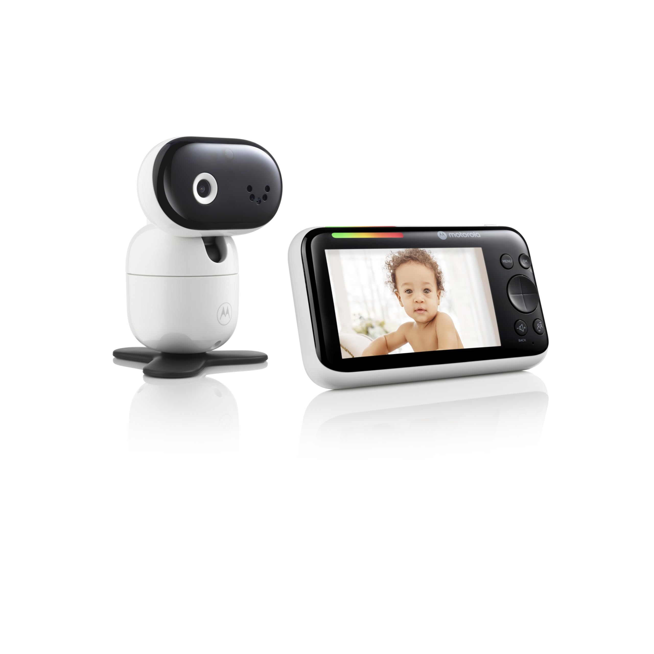 Motorola PIP1510 WiFi Video Baby Monitor with HD Camera, Night Vision & Two-Way Audio - Wireless Baby Monitoring System for Home, Nursery, and Travel Use