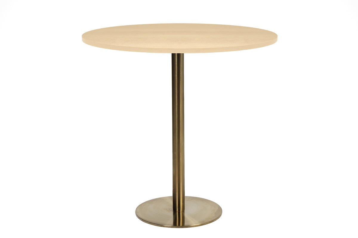 EZ Hospitality Rome Tall Round Bar Counter Table - 31.5 Inch Height, Durable Metal Frame, Perfect for Kitchen Island, Breakfast Nook & Home Bar - Commercial & Residential Use