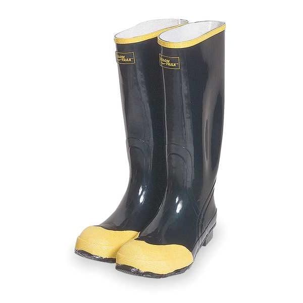 Black Knee High Boots Size 11 | 16 Inch Height | STL Premium Leather | Women's Fashion Winter Boots for Office, Party & Outdoor Wear