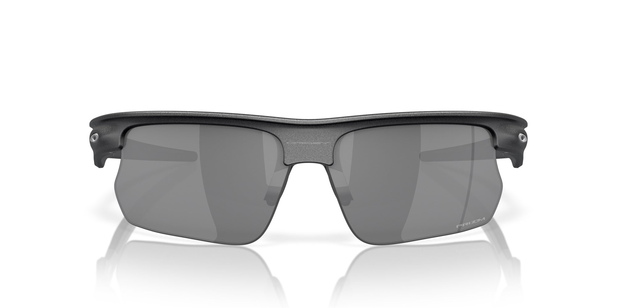 BiSphaera Prizm Black Polarized Sunglasses with Lightweight Steel Frame - UV Protection for Driving, Running & Outdoor Sports