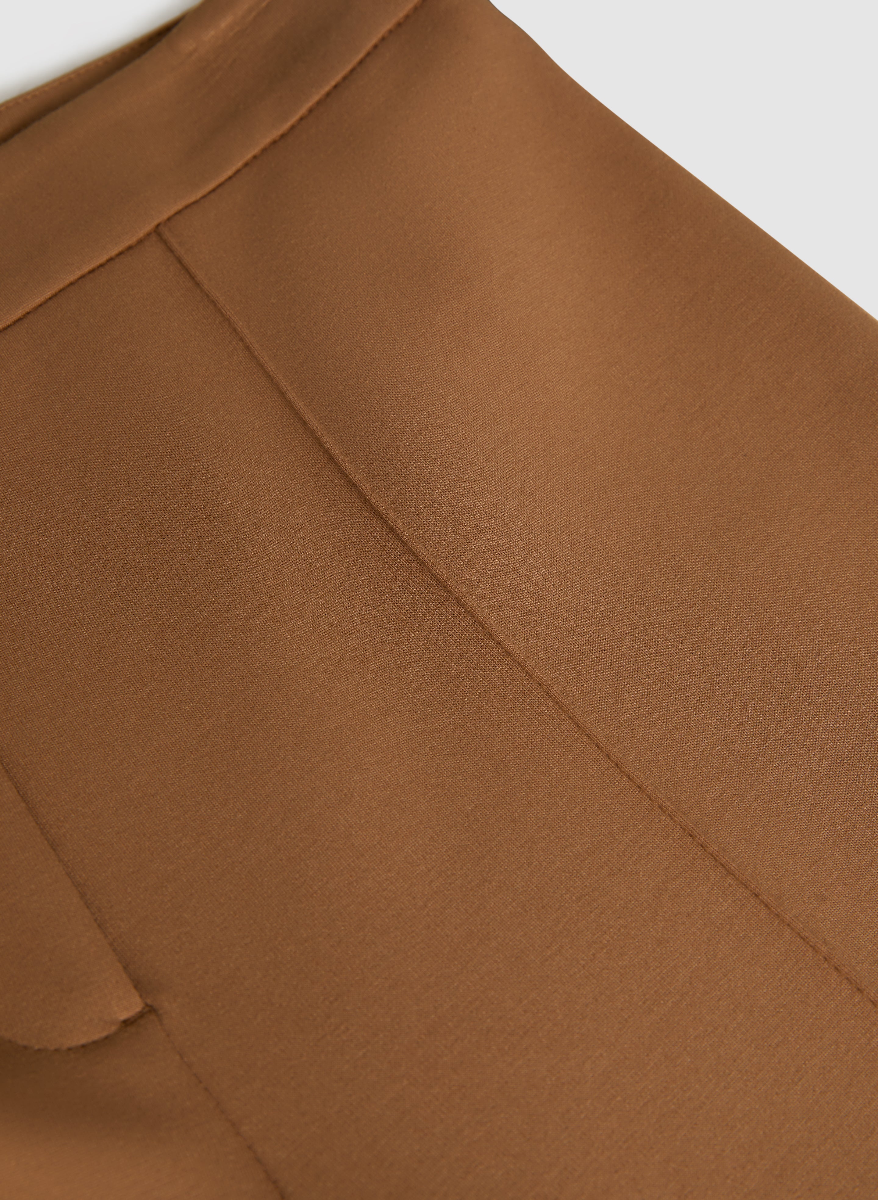 Emma Pintuck Detail Slim Leg Pants for Women - Comfortable Stretch Work Pants for Office & Business Casual Wear