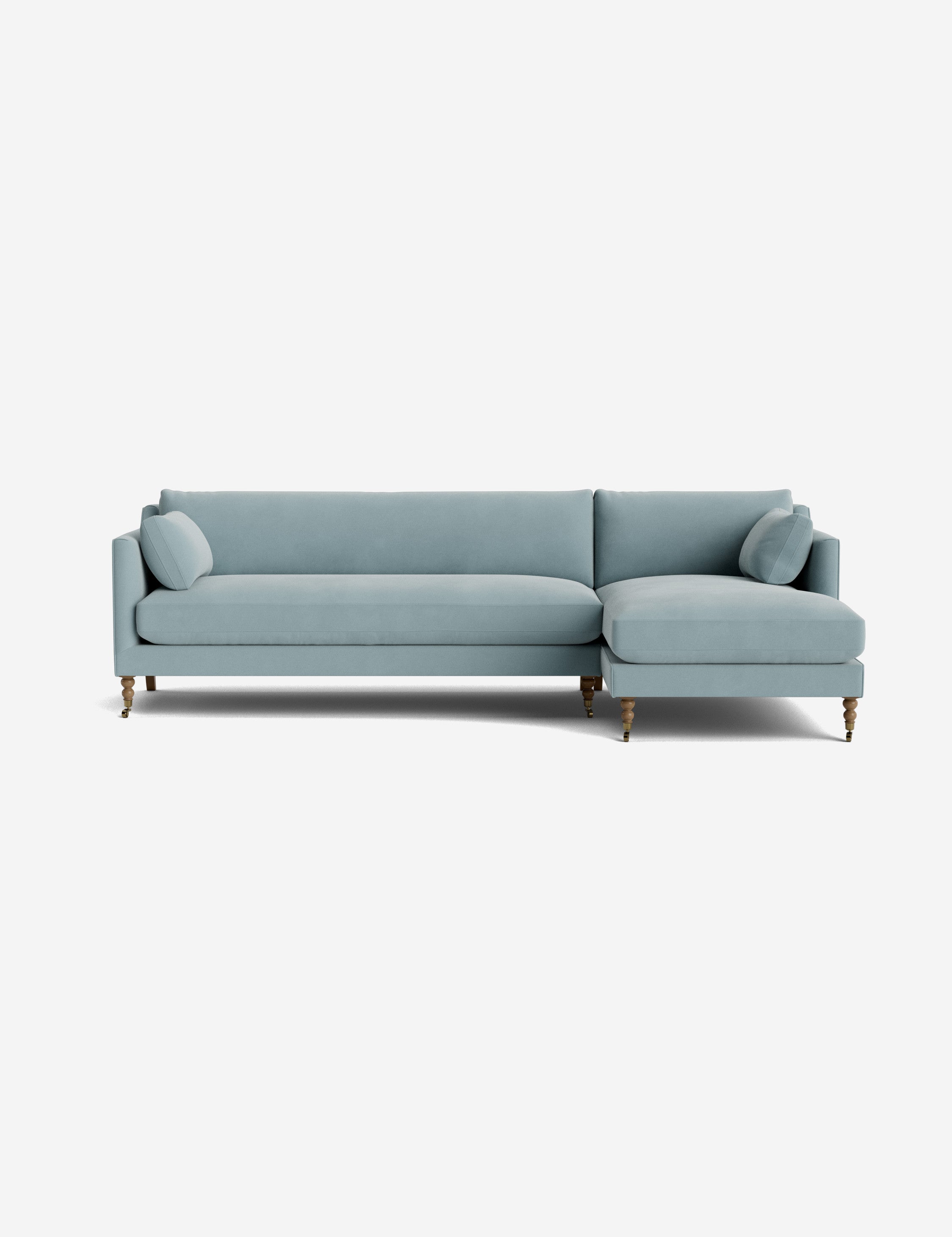 Sky Blue Classic Velvet