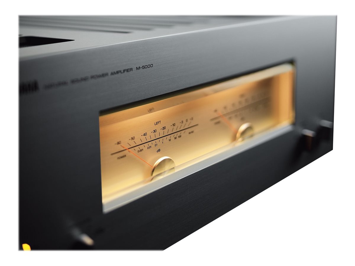 Yamaha M 5000 Power Amplifier - High-Performance Professional Audio Amplifier for Home Theater, Studio Recording & Live Sound Systems