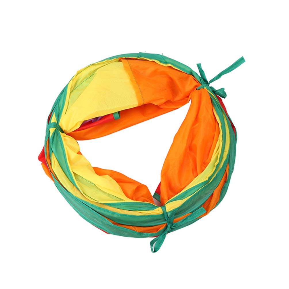 POPETPOP Rainbow Cat Tunnel - Interactive Cat Tube Toy for Kittens, Puppies, Bunnies & Rabbits - Large Long Pet Play Tunnel for Indoor/Outdoor Fun - Perfect for Hide & Seek, Exercise & Playtime