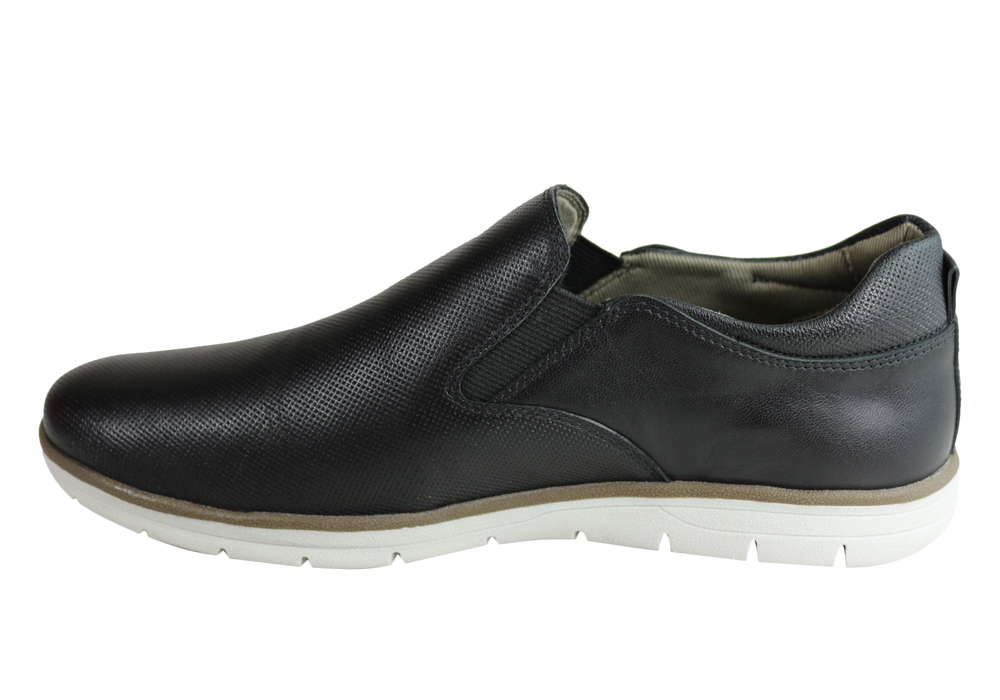 Premium Men's Leather Dress Casual Shoes by Ferricelli Pauly - Handcrafted in Brazil - Perfect for Business, Office & Formal Events