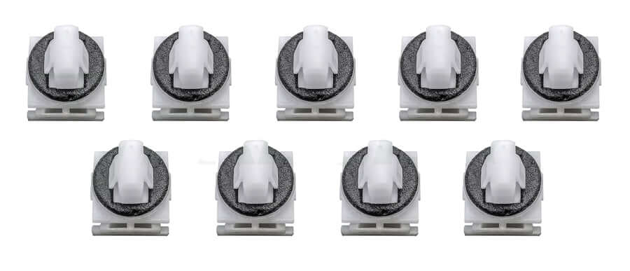 Ford 1997-2004 Cowl Fastener Clip Kit - Replacement Hood Grille Retainer Clips - Perfect for F150, F250, Expedition & Lincoln Navigator - DIY Auto Repair & Restoration Projects