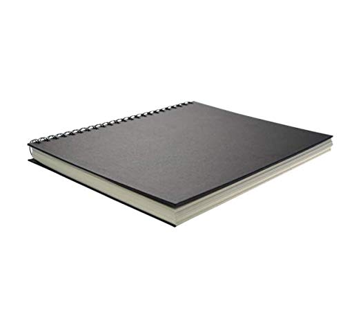 Premium Sketch Book with Heavyweight Paper - Ideal for Charcoal, Pastel, Pencil & Graphite Drawing | Smooth Texture for Dry Media Artists | Perfect for Studio, Classroom & Outdoor Sketching