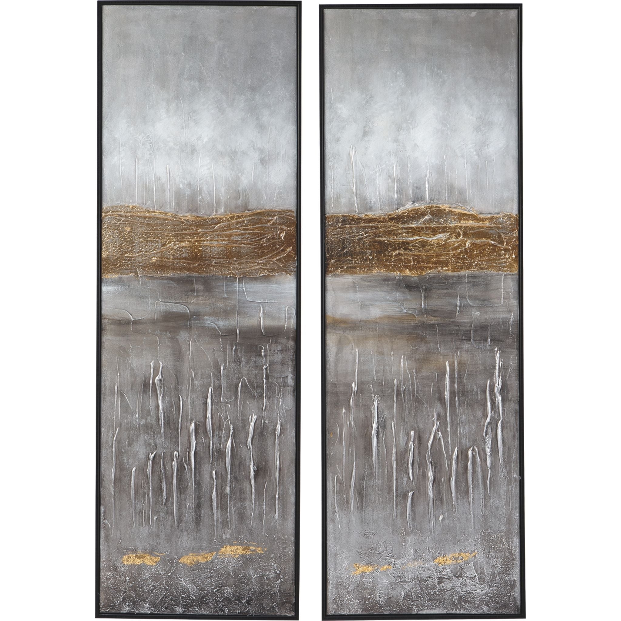 Aniyah Wall Art Canvas Print - 15.75 x 47.24 Inches Modern Home Decor - Perfect for Living Room, Bedroom & Office Decorations
