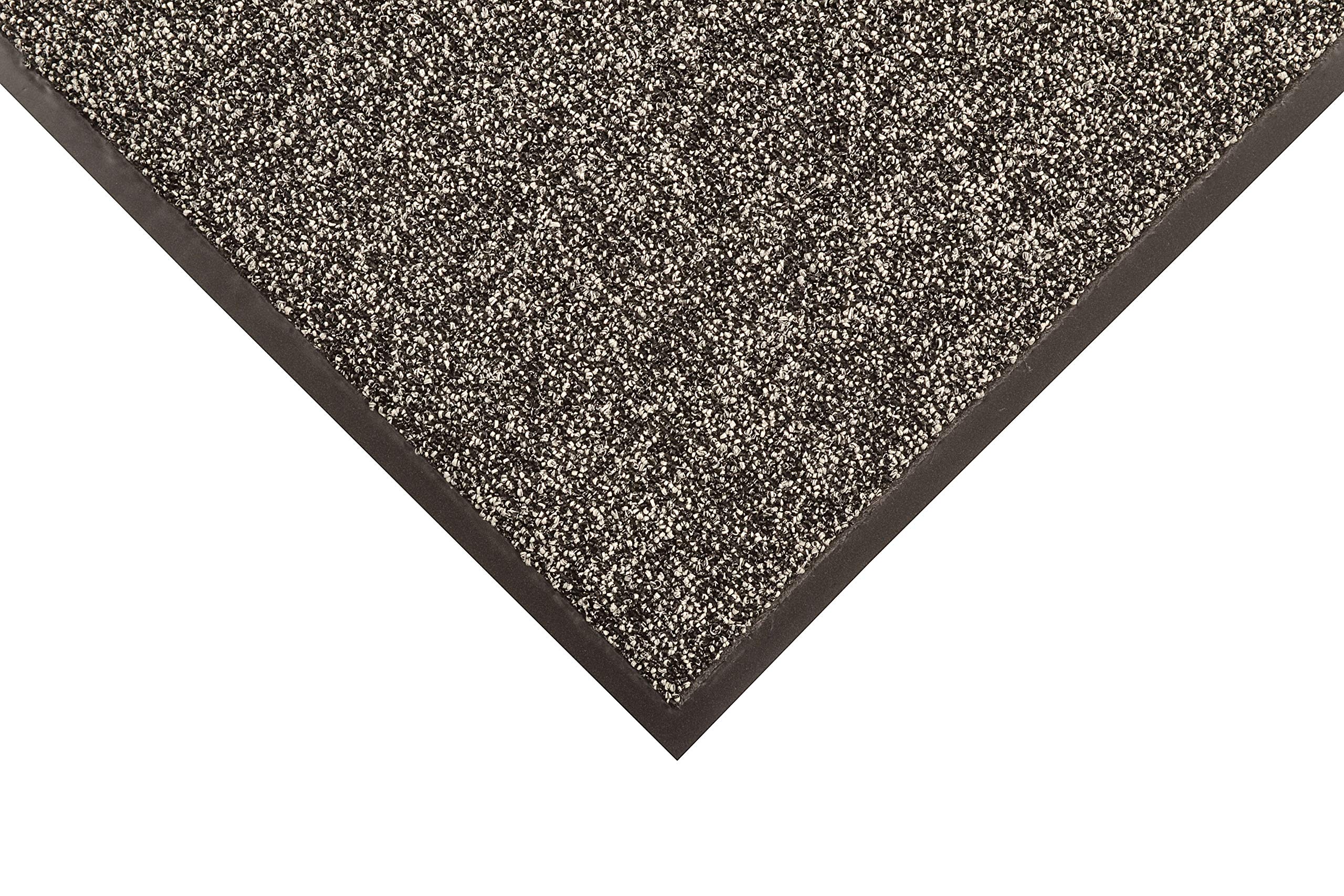 Notrax 231 Prelude™ Indoor/Outdoor Entrance Mat - 3' x 6' Gray Doormat for Home, Office & Business - Heavy Duty Anti-Fatigue Floor Mat for High Traffic Areas, Mud & Dirt Protection