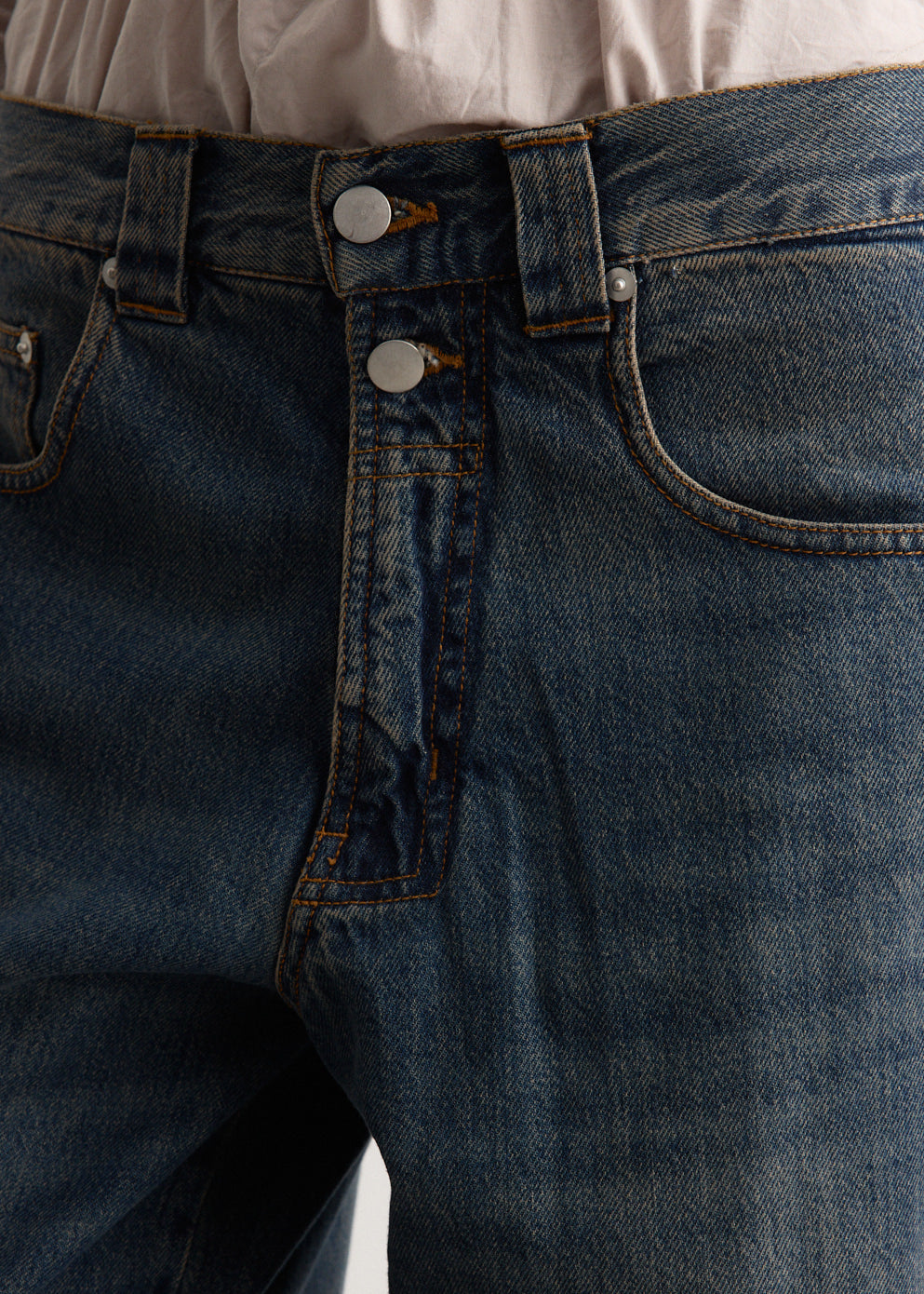 Baggy Trousers Rws2501024 - Loose Fit Casual Pants in 50 Shades of Blue | Perfect for Streetwear, Hip Hop Fashion & Everyday Comfort