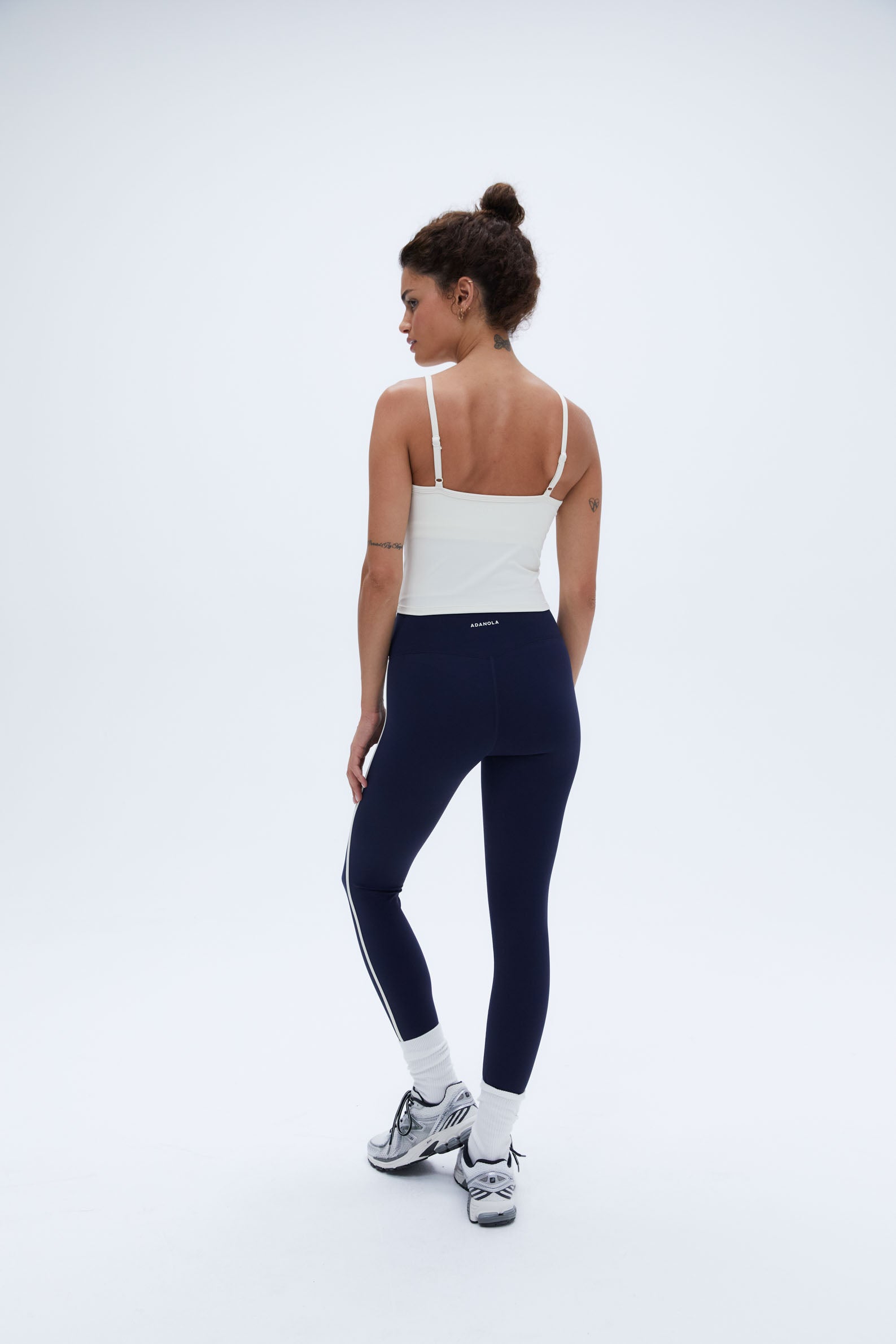 Ultimate Piping Longline Tank Top - Soft Marshmallow White | Women's Casual Wear for Summer & Layering