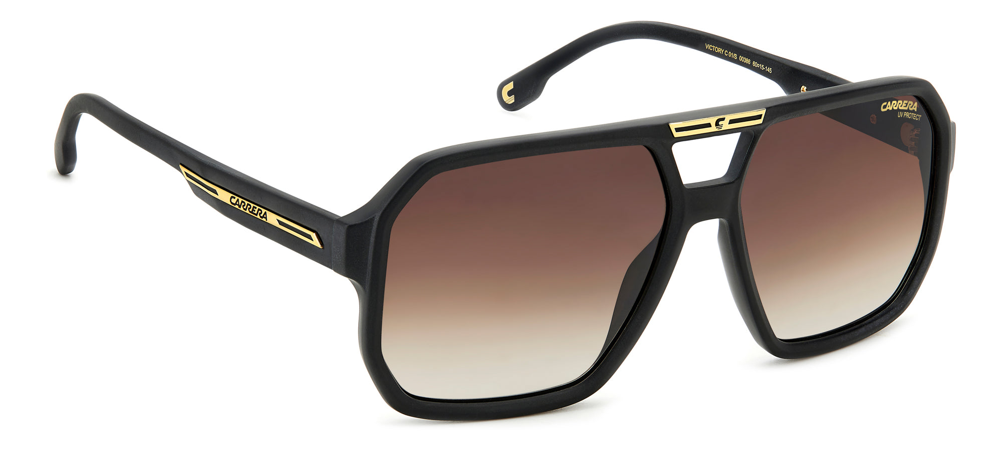 Carrera Victory C 01/S Sunglasses - Polarized UV Protection Sports & Driving Shades for Men & Women - Perfect for Outdoor Activities, Running, Cycling, and Travel