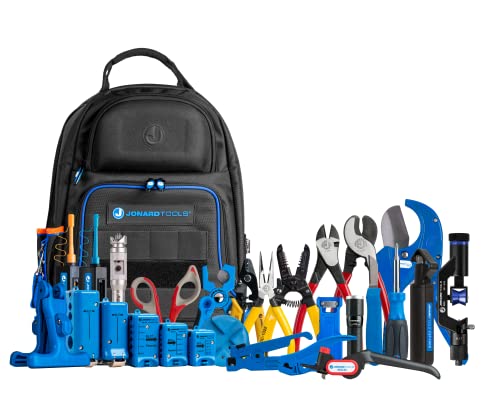 Jonard TK-199B Fiber Prep Kit - Ultimate Backpack for Network Technicians