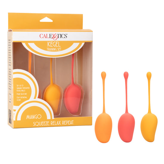 Premium Kegel Exercise Set for Women - Strengthen Pelvic Floor Muscles | Mango Scented | Postpartum Recovery & Bladder Control | Home Workout & Intimate Wellness