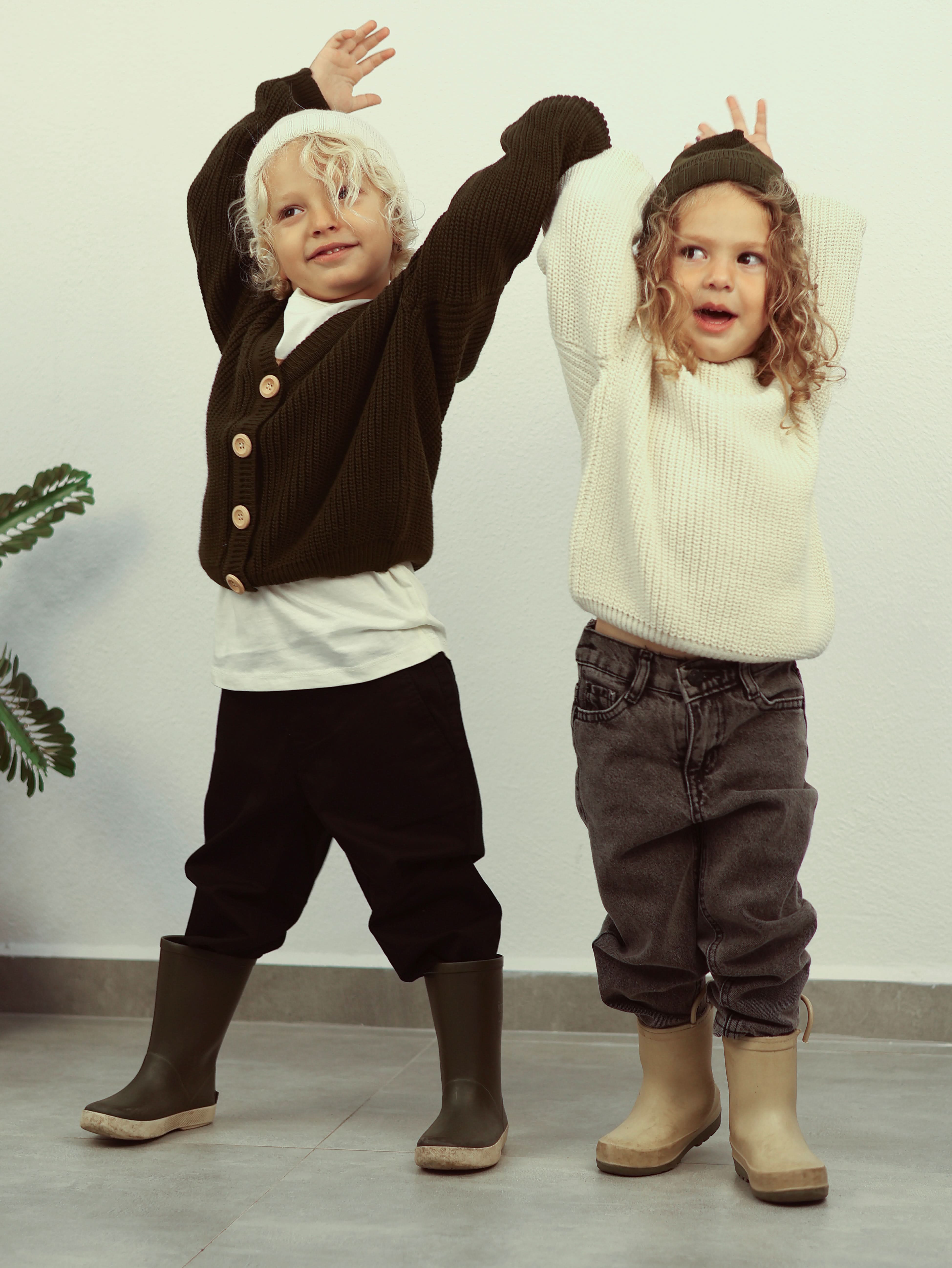 Kids' Bike Collar Knit Sweater for Ages 3-9 - Cozy & Stylish for School, Playdates & Outdoor Adventures