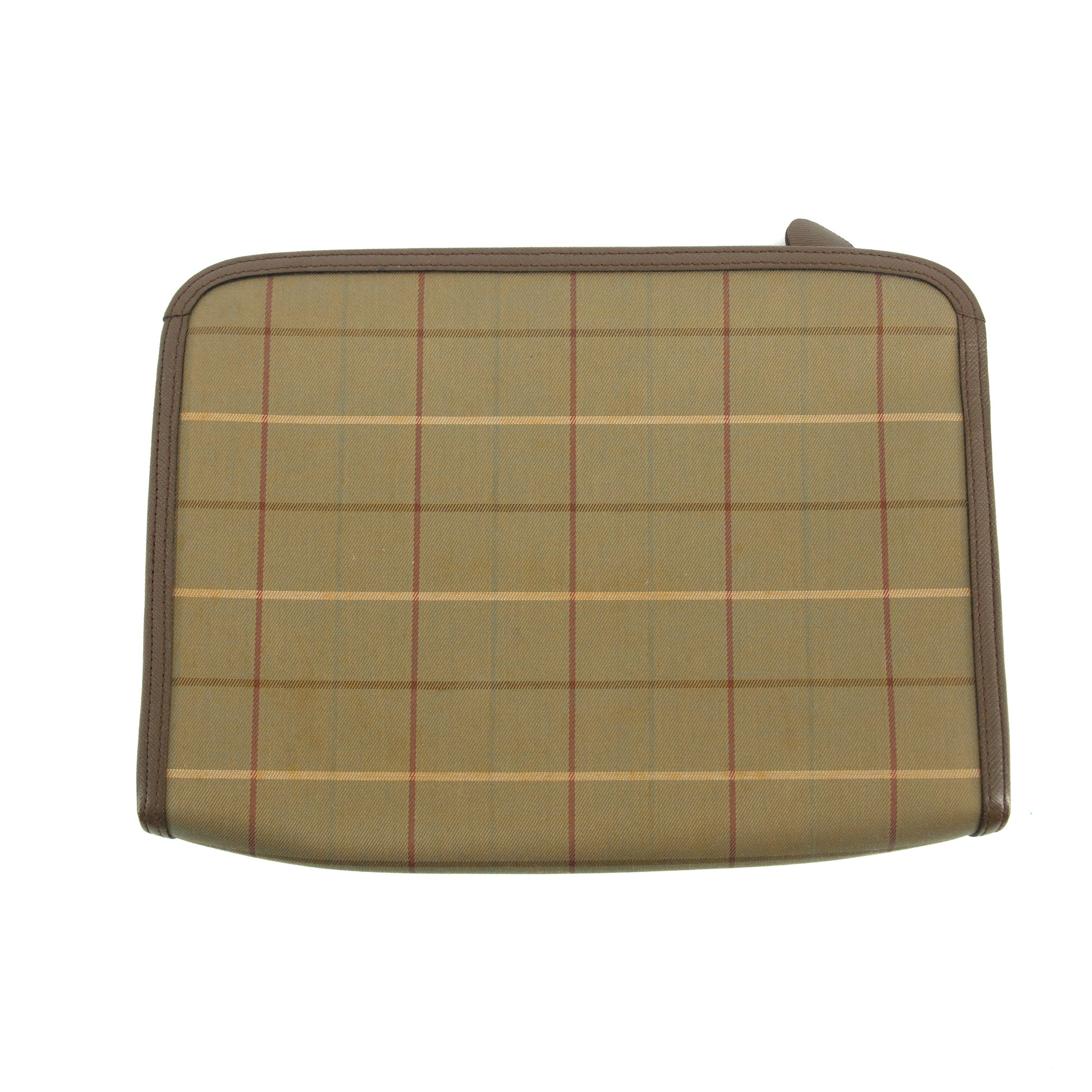 Burberry Nova Check Canvas Clutch Bag for Women - Green Crossbody Purse #3650 | Fashionable Evening Bag for Parties, Dates & Special Occasions