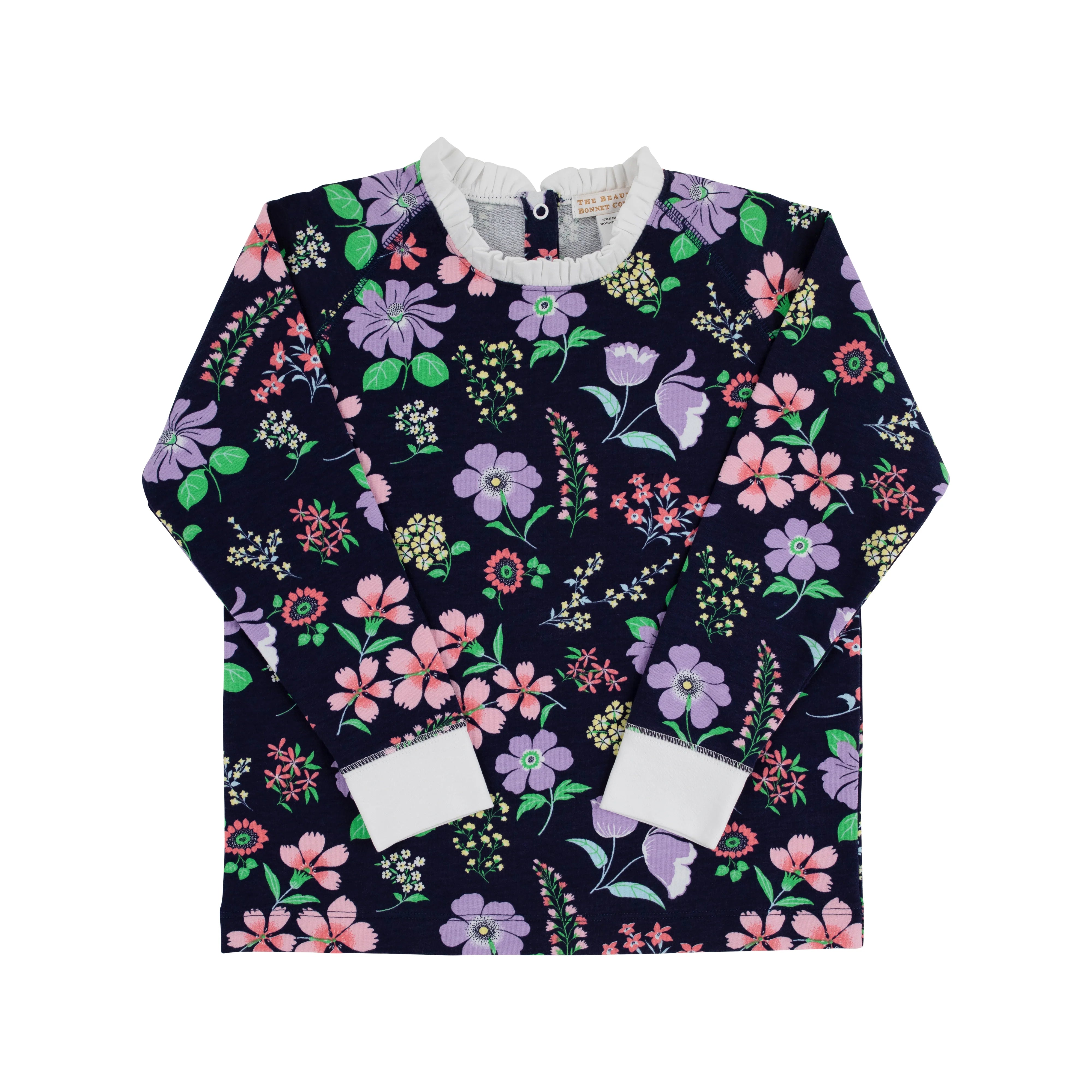 Beaufort Bonnet Cassidy Comfortable Crewneck Sweatshirt - Buckhead Botanicals Print | Cozy Casual Wear for Women, Fall & Winter Fashion, Lounge & Outdoor Activities