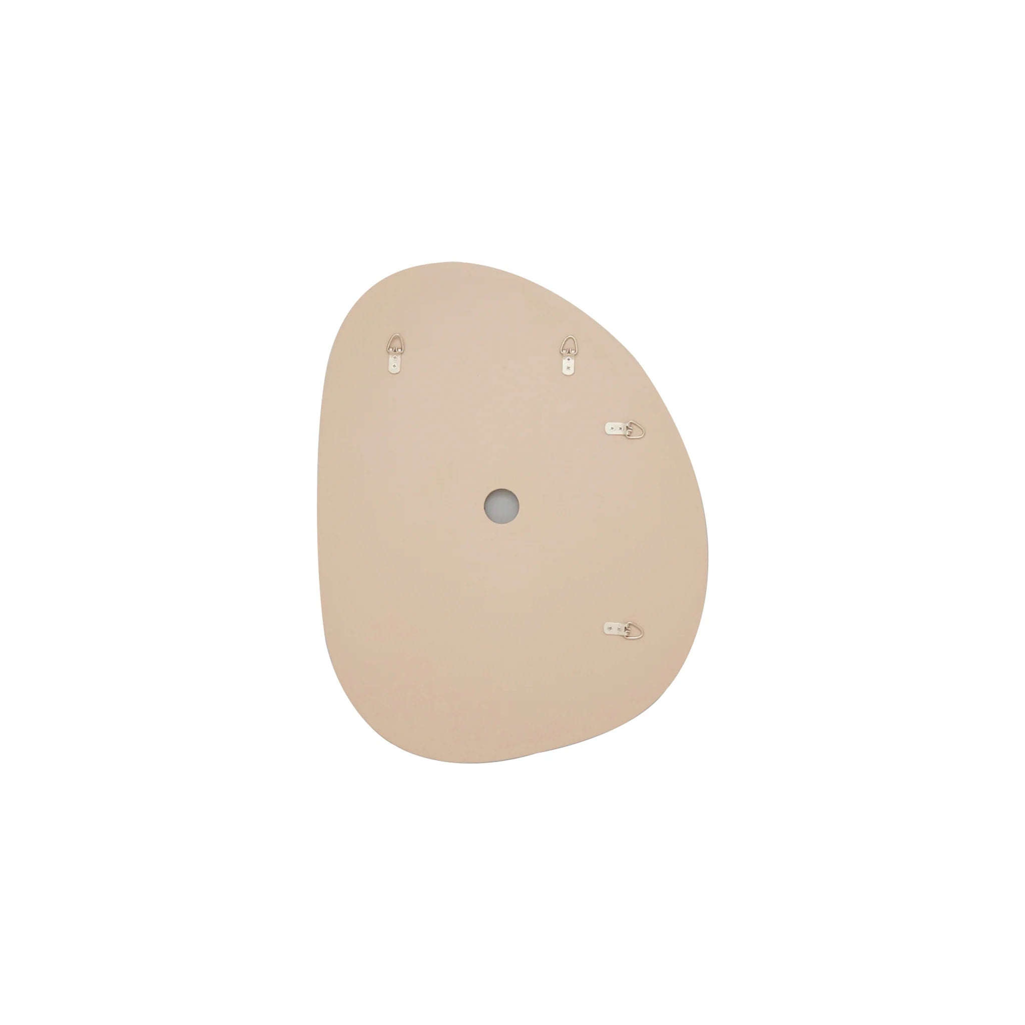 MIDDLE OF NOWHERE Pebble Mirror - Natural Sand Finish, 55x70cm (21.6x27.5 inches) - Perfect for Boho Home Decor, Bathroom Vanity & Coastal Living Spaces