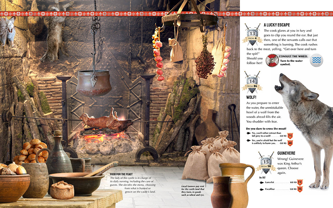 Medieval Castle Escape Game - Fun & Challenging Adventure Puzzle for Kids & Adults - Perfect for Family Game Night & Party Entertainment