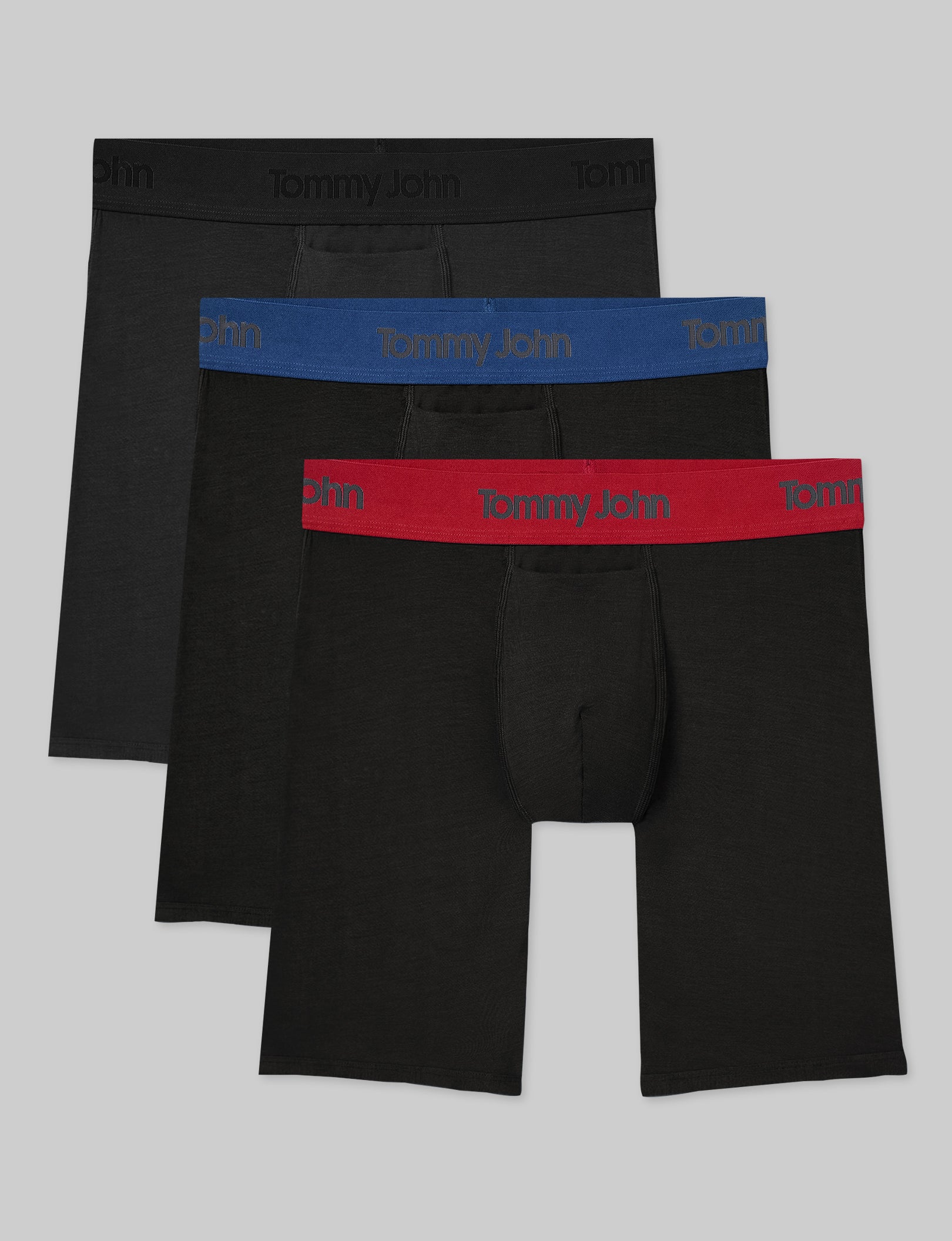 Second Skin Boxer Briefs for Men - Ultra Soft & Breathable Underwear (3 Pack) - Perfect for Workout, Running & Everyday Comfort