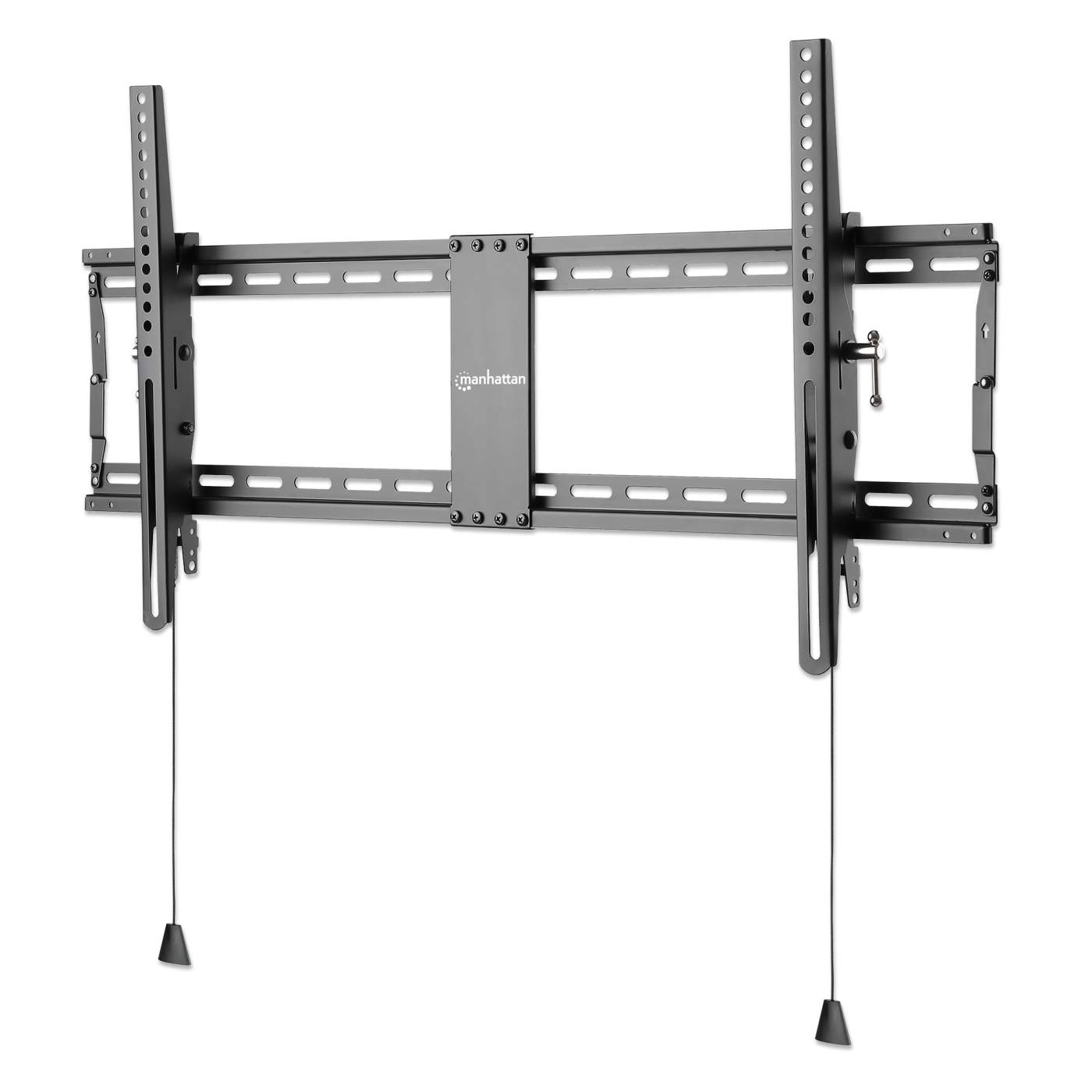 Low Profile Tilting TV Wall Mount Bracket for Flat Screen TVs - Slim Space-Saving Design for Living Room, Bedroom & Office - Easy Installation & Adjustable Viewing Angles