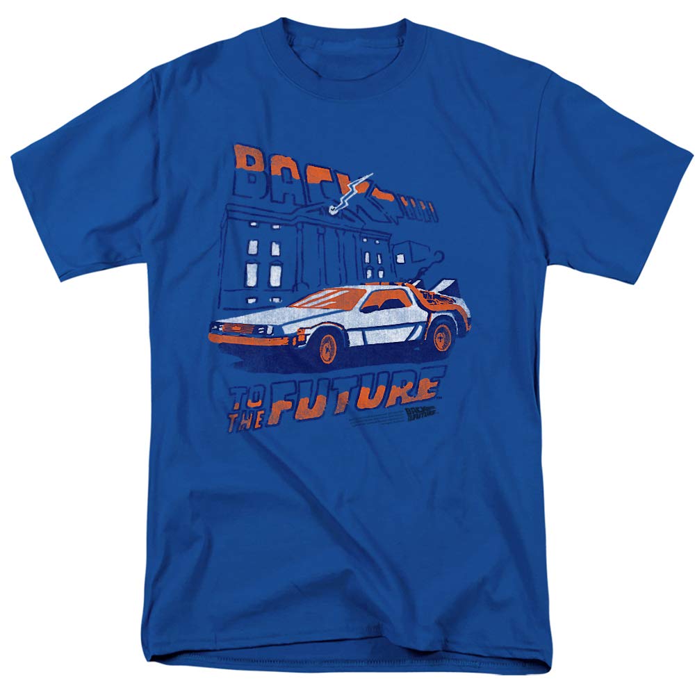 Back to The Future Movie Collection Unisex Adult T-Shirt | Vintage Retro Sci-Fi Film Merchandise | Perfect for Fans, Cosplay & Casual Wear