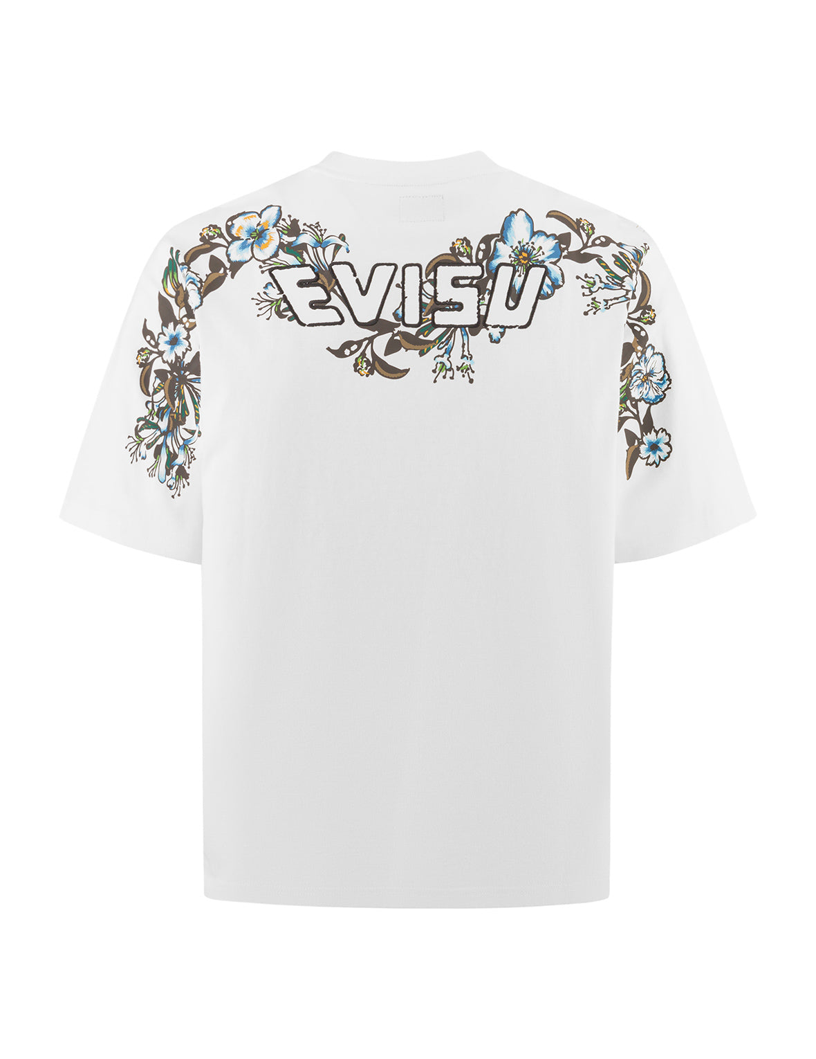 Floral Daicock & Logo Embroidered Loose Fit T-Shirt for Men - Casual Comfort Wear for Street Style & Everyday Outfits
