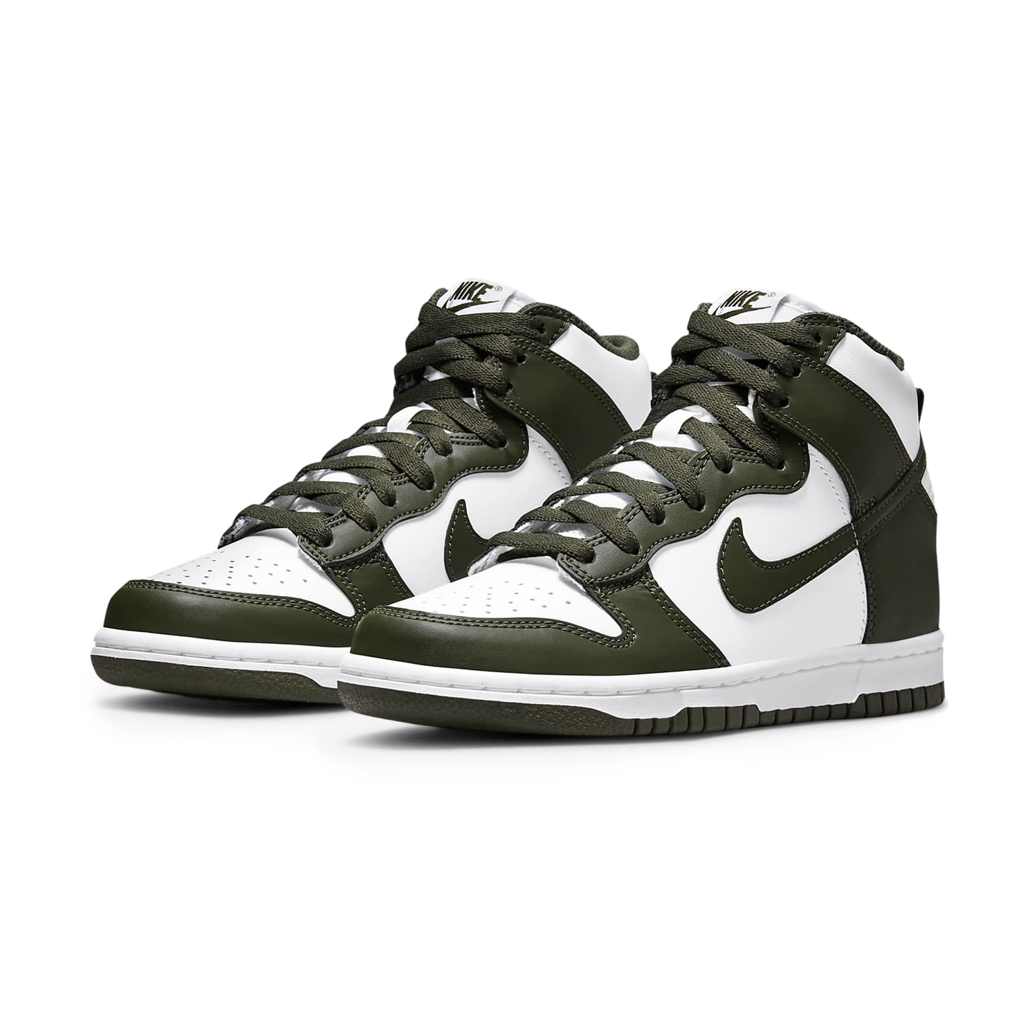 Nike Dunk High Cargo Khaki Sneakers for Girls (GS) - Comfortable Basketball Shoes for School, Sports & Streetwear Fashion