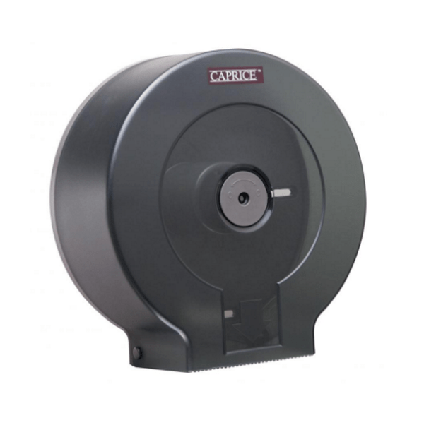 Caprice Jumbo Toilet Roll Dispenser - ABS Plastic Bathroom Tissue Holder - Perfect for Home, Office & Commercial Restrooms